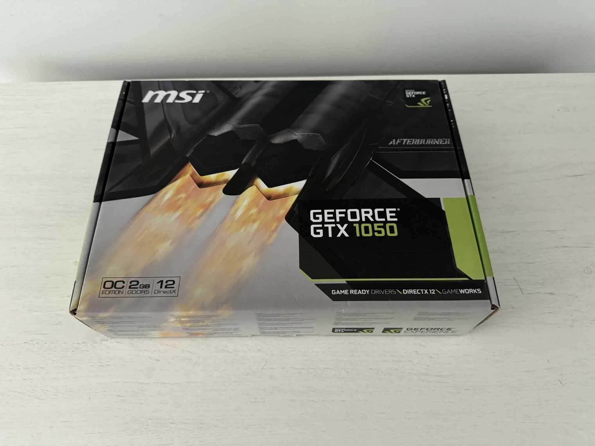 MSI GeForce GTX 1050 OC 2GB GDDR5