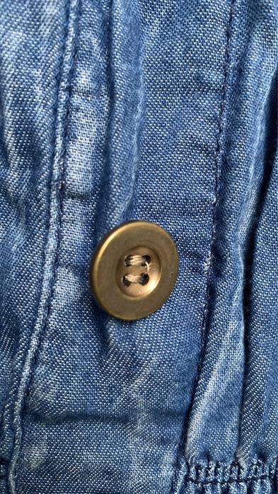 Sukienka jeans bawełna cudo uni long