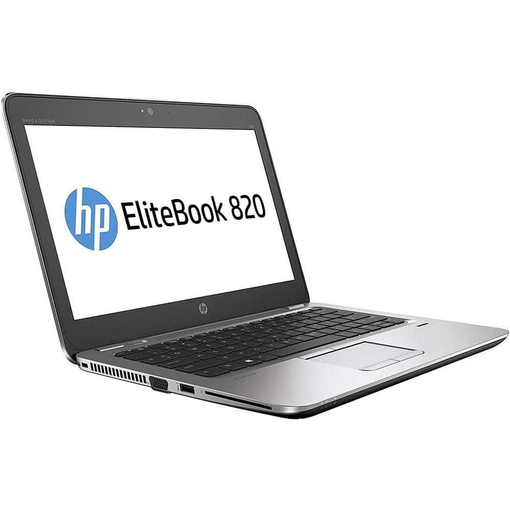 FV23 Laptop HP Elitebook 820 G3 I5-6200U 8GB RAM 256 SSD WIN10P FullHD