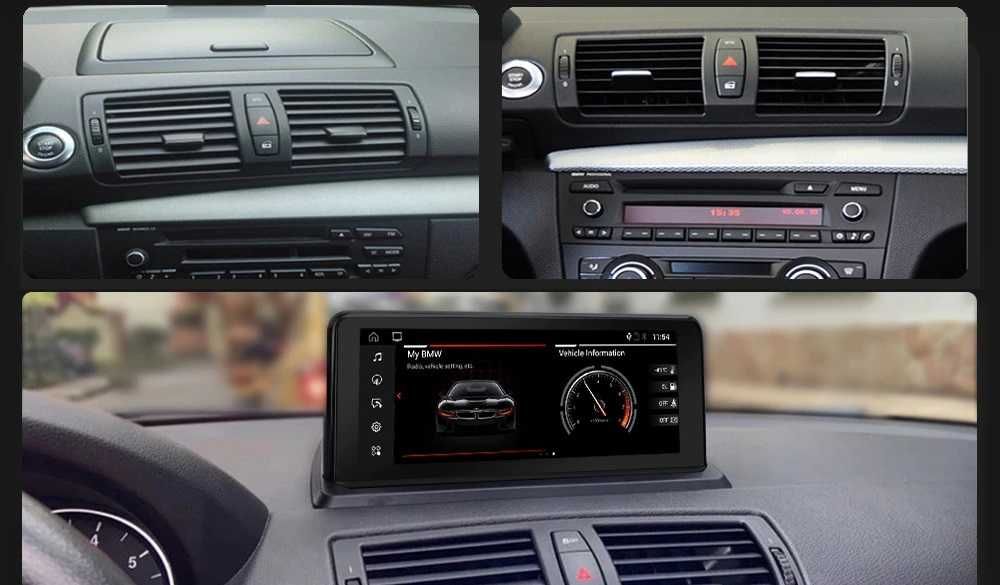 BMW E87 E81 E88 E82 Radio FM DAB+ Opcja Android GPS WiFi 4G MP3 iDrive