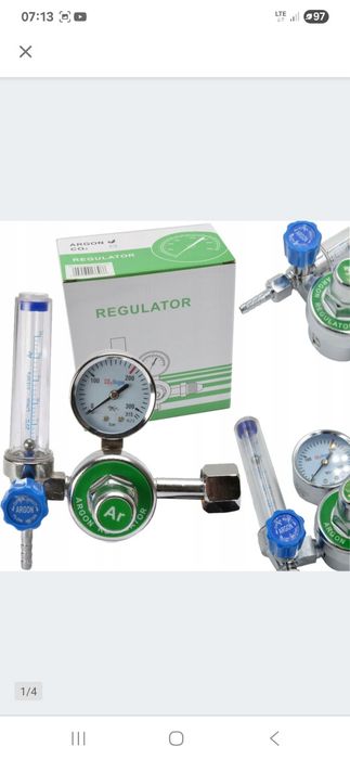 Reduktor  argonowy nowy