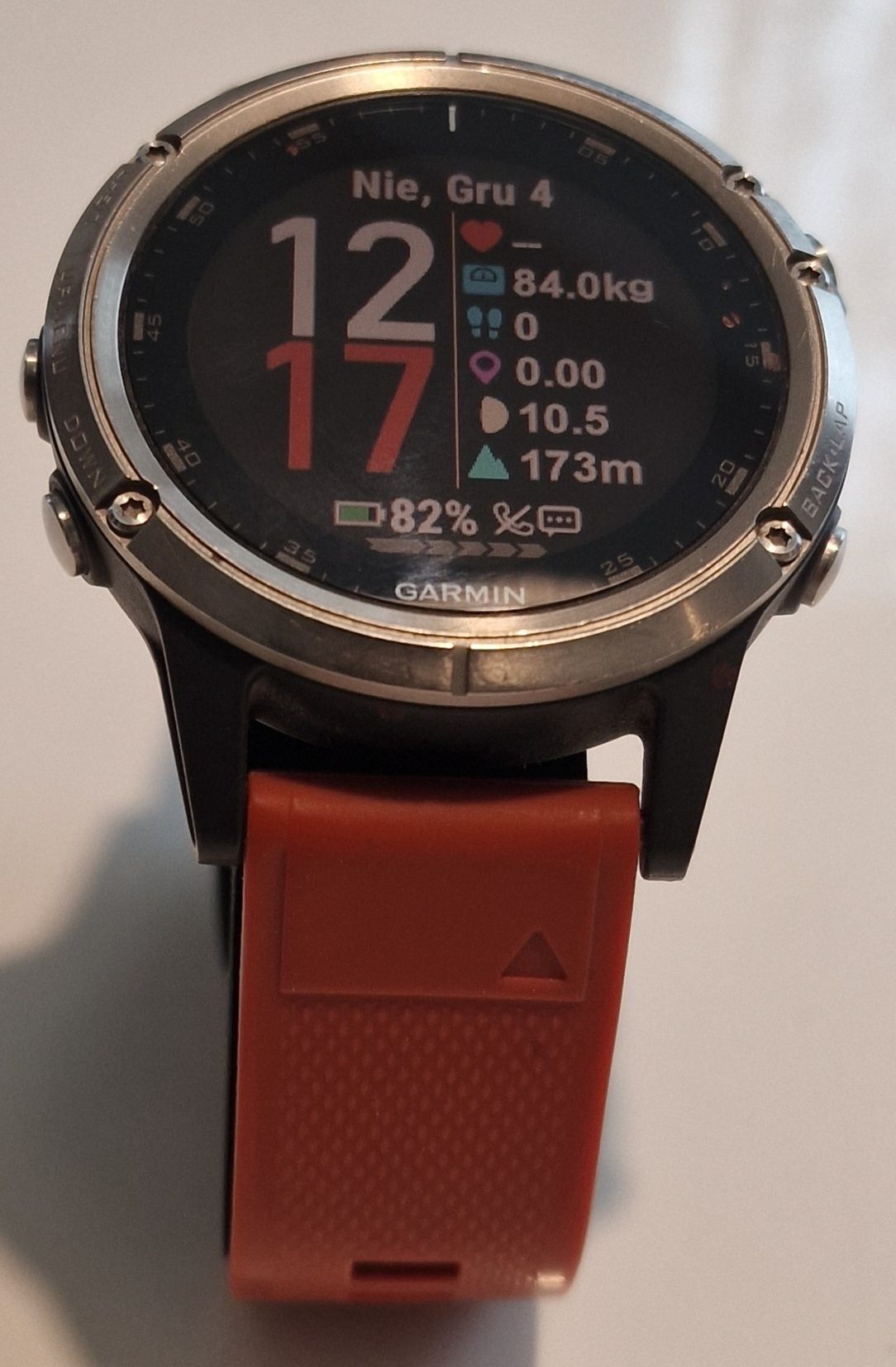 Zegarek Garmin fenix 5 plus sapphire titanium