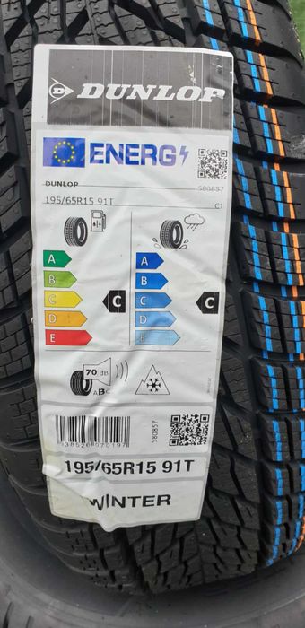 195/65/15 91T Dunlop Winter zima nowe 4szt 25 rok nowy model