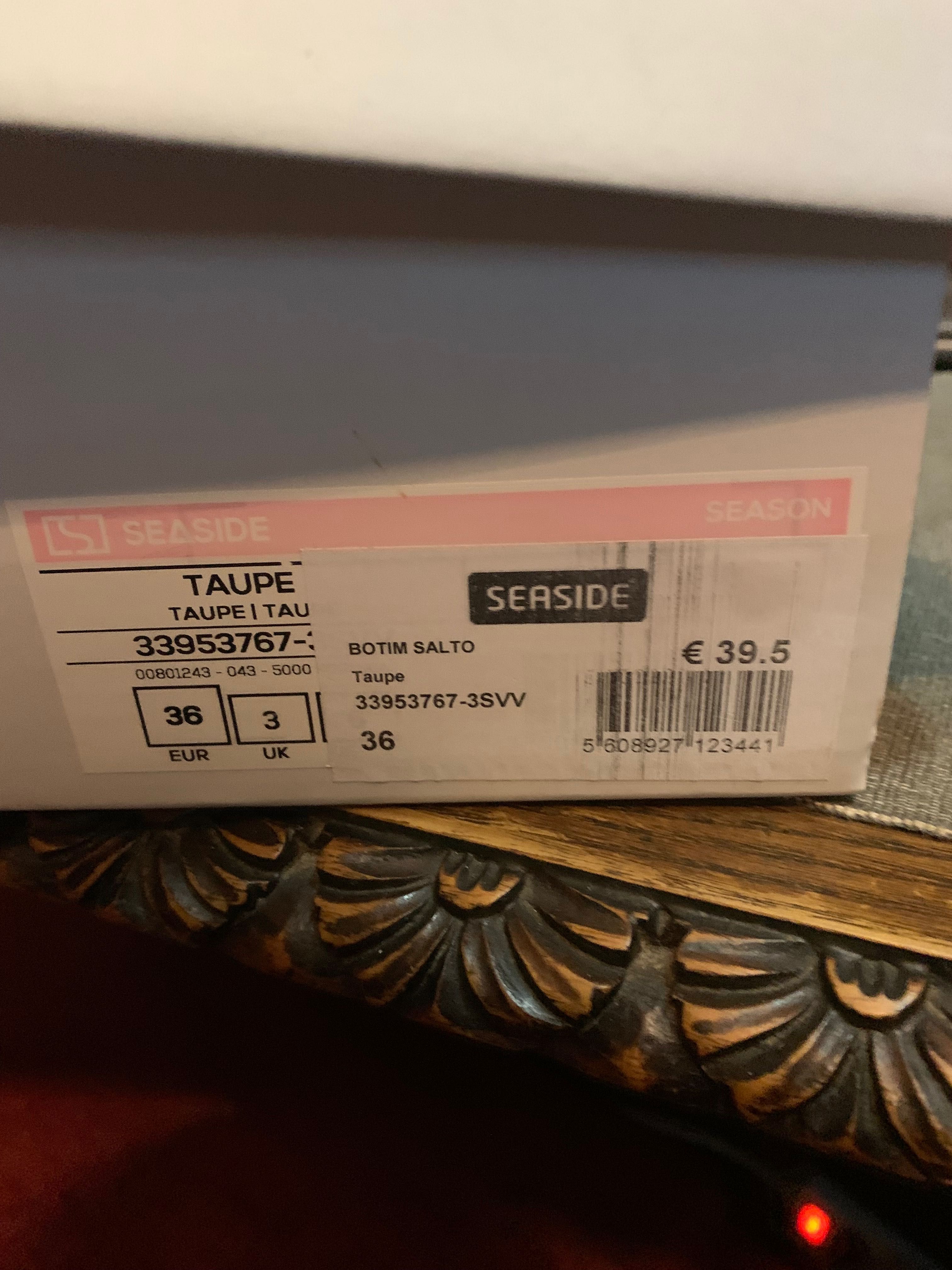 Botins bejes tam 36