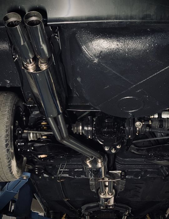 -= Mercedes SEC W126 W124 S500 S560 tłumik wydech kwasówka BRABUS AMG