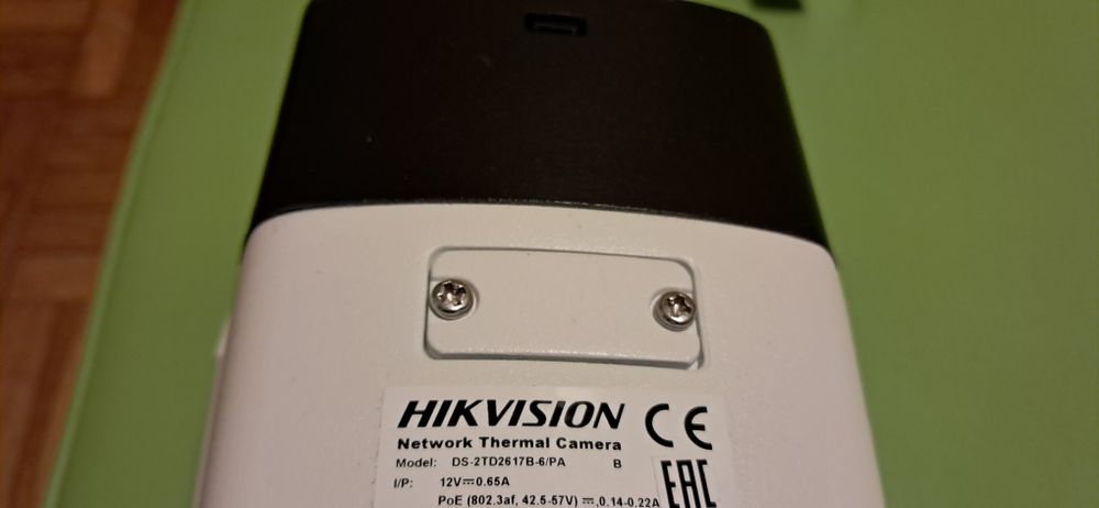 Termowizja Hikvision kamera IP DS-2TD2617B-6/PA z kalibratorem