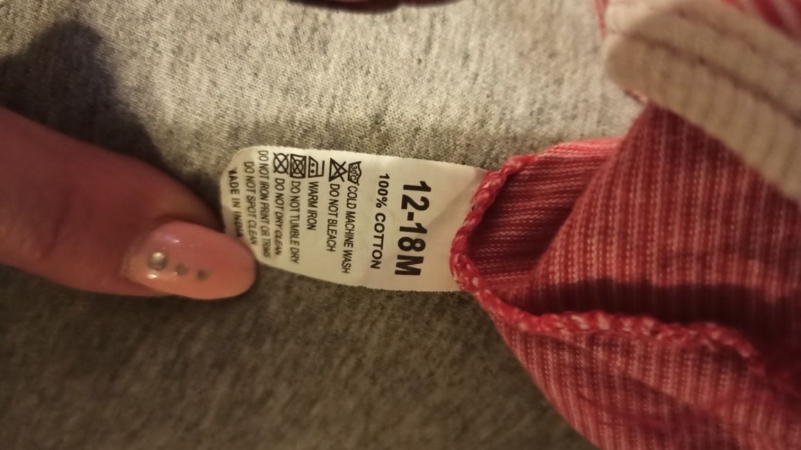 Body długi rękaw H&M 74