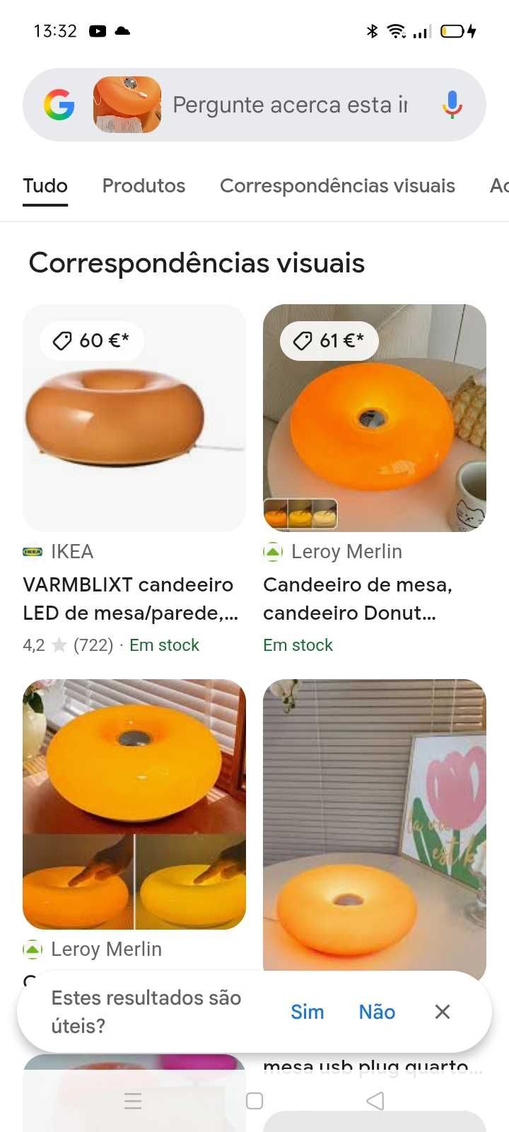 Lâmpada led portátil 61€. Oportunidades