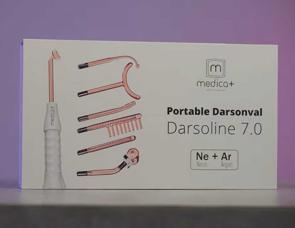 Дарсонваль DarsoLine 4.0/7.0 аппарат для лица омоложение лечение акне
