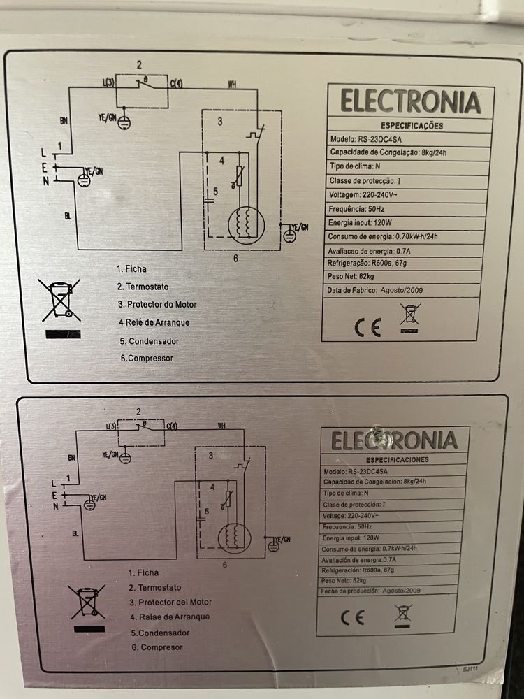 Arca Vertical 6 gavetas