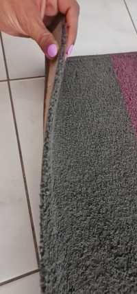 Carpete lilás/cinza