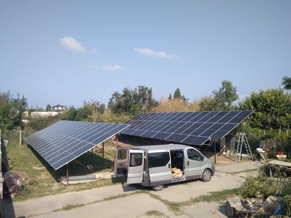 Монтаж, установка под ключ солнечных панелей, станций любой сложности