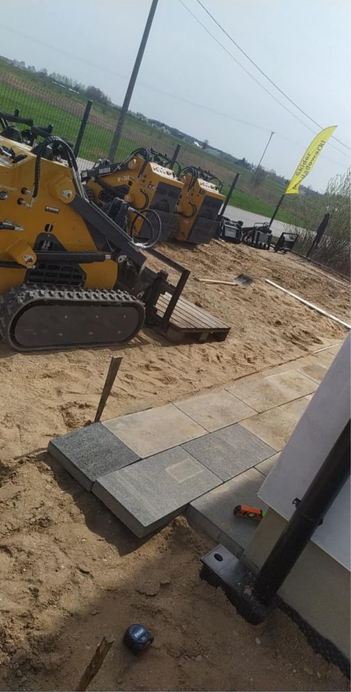 Wynajem ładowarki Skid Steer Skider w-360 Taczka spalinowa