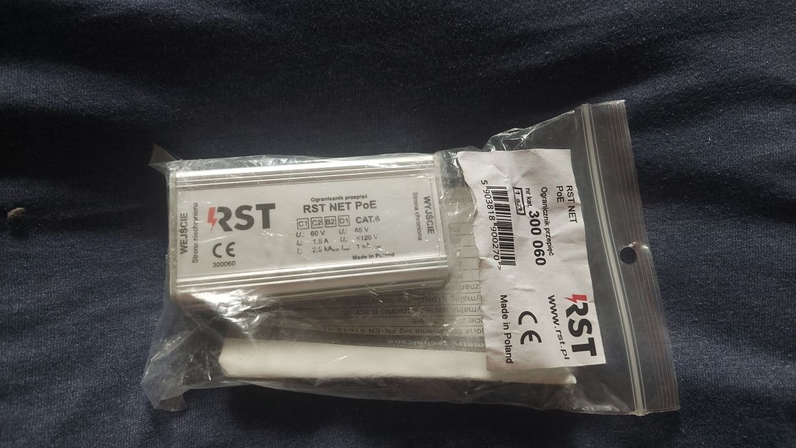 Ogranicznik przepięć RJ45 RST NET PoE C1, C2, B2, D1