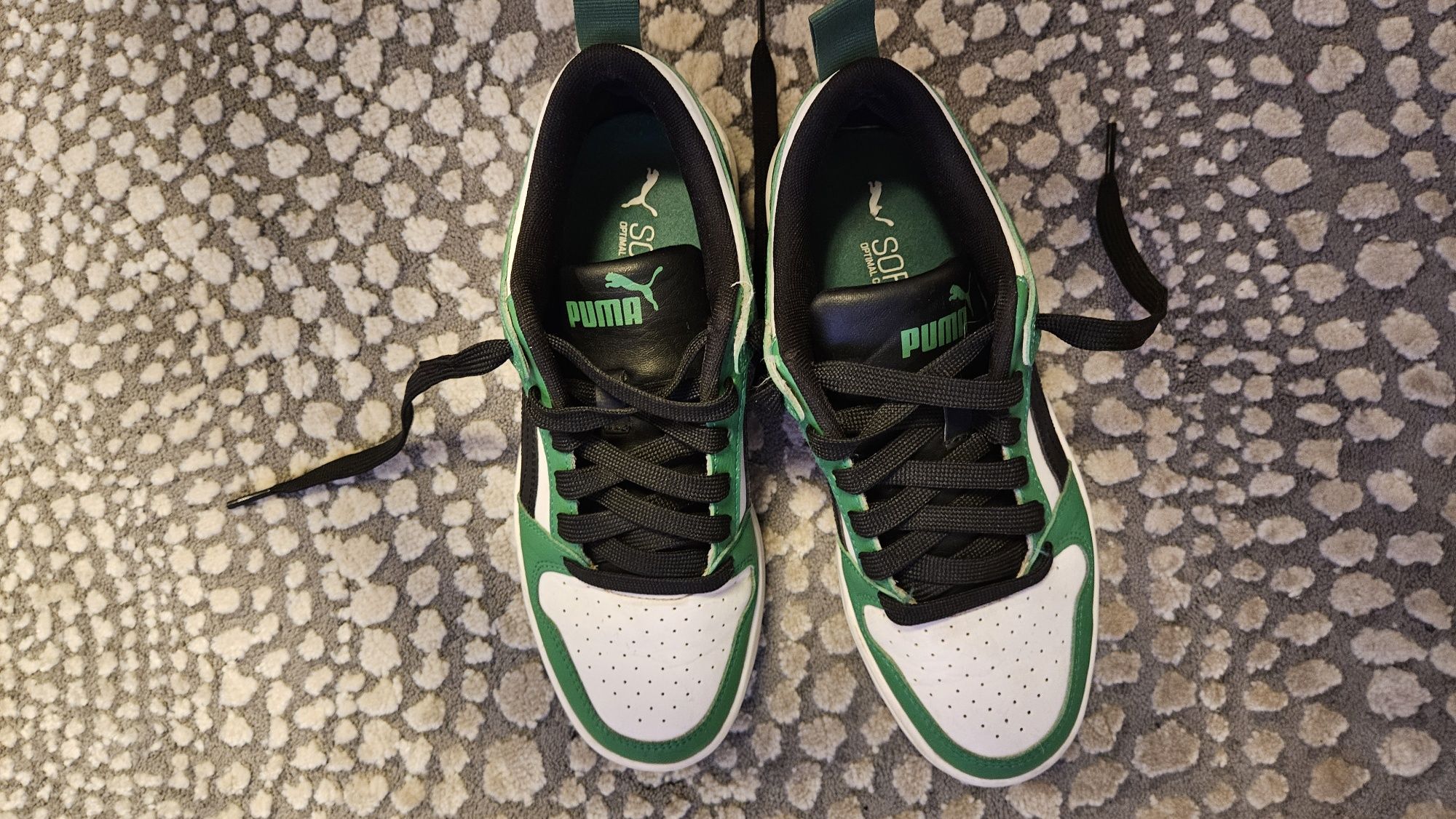 !STAN BDB! Buty Puma zielone-białe REBOUND Layup 38
REBOUND LAYUP