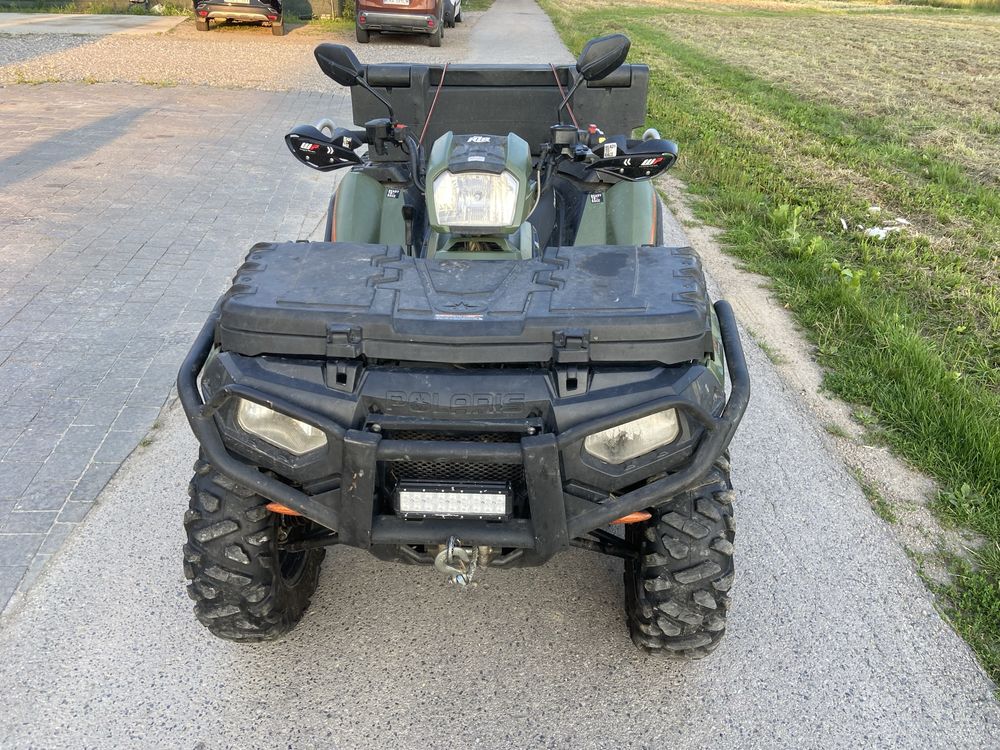 Polaris Sportsman 850 wspomaganie Full opcja kufer led grizzly can am
