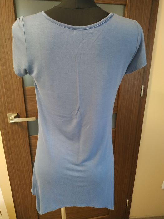 Bluzka damska niebieskia