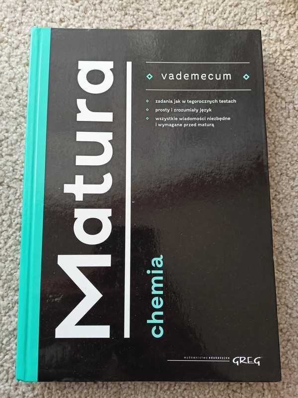 Vademecum chemia, wydawnictwo Greg