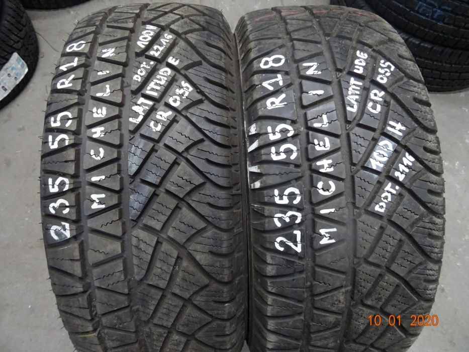 Opona 235/55R18 100H Michelin latitude cross (450 netto/szt.)