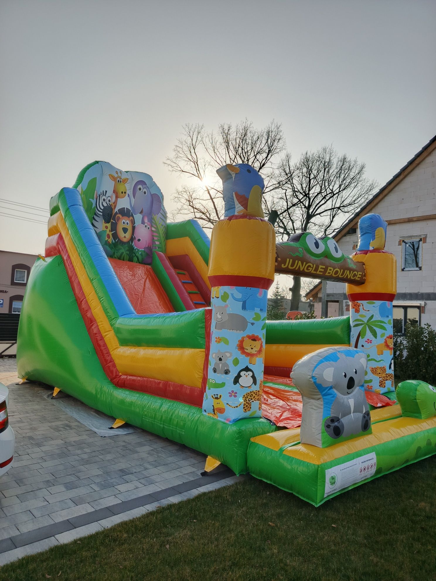 Urodziny Komunia wynajem dmuchaniec zleżdzalnia plac zabaw zamek