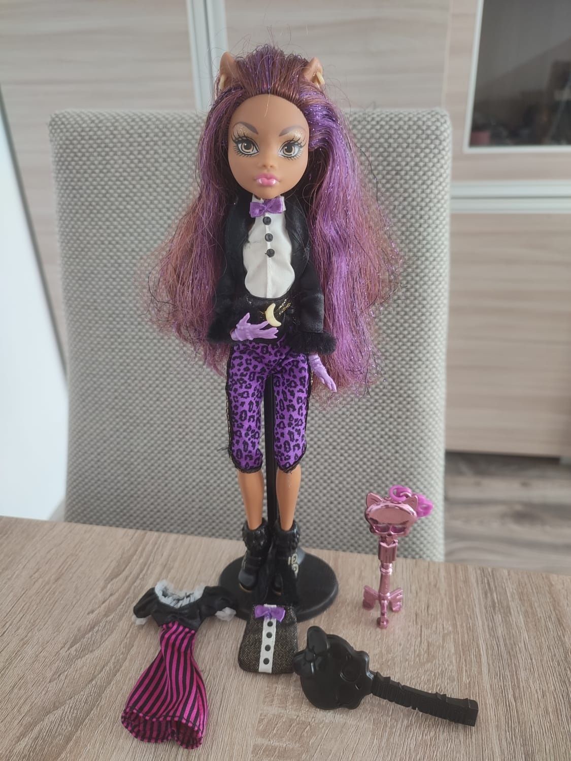 Lalka Monster High Clawdeen Słodkie 1600 urodziny