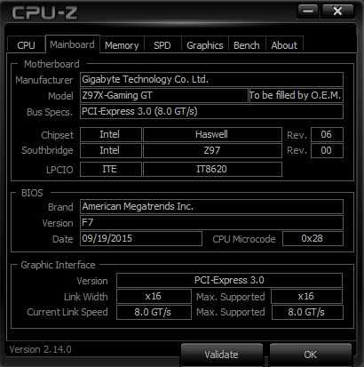 Płyta główna Gigabyte GA-Z97X-Gaming GT + Intel Core i7 4790+16 GB RAM