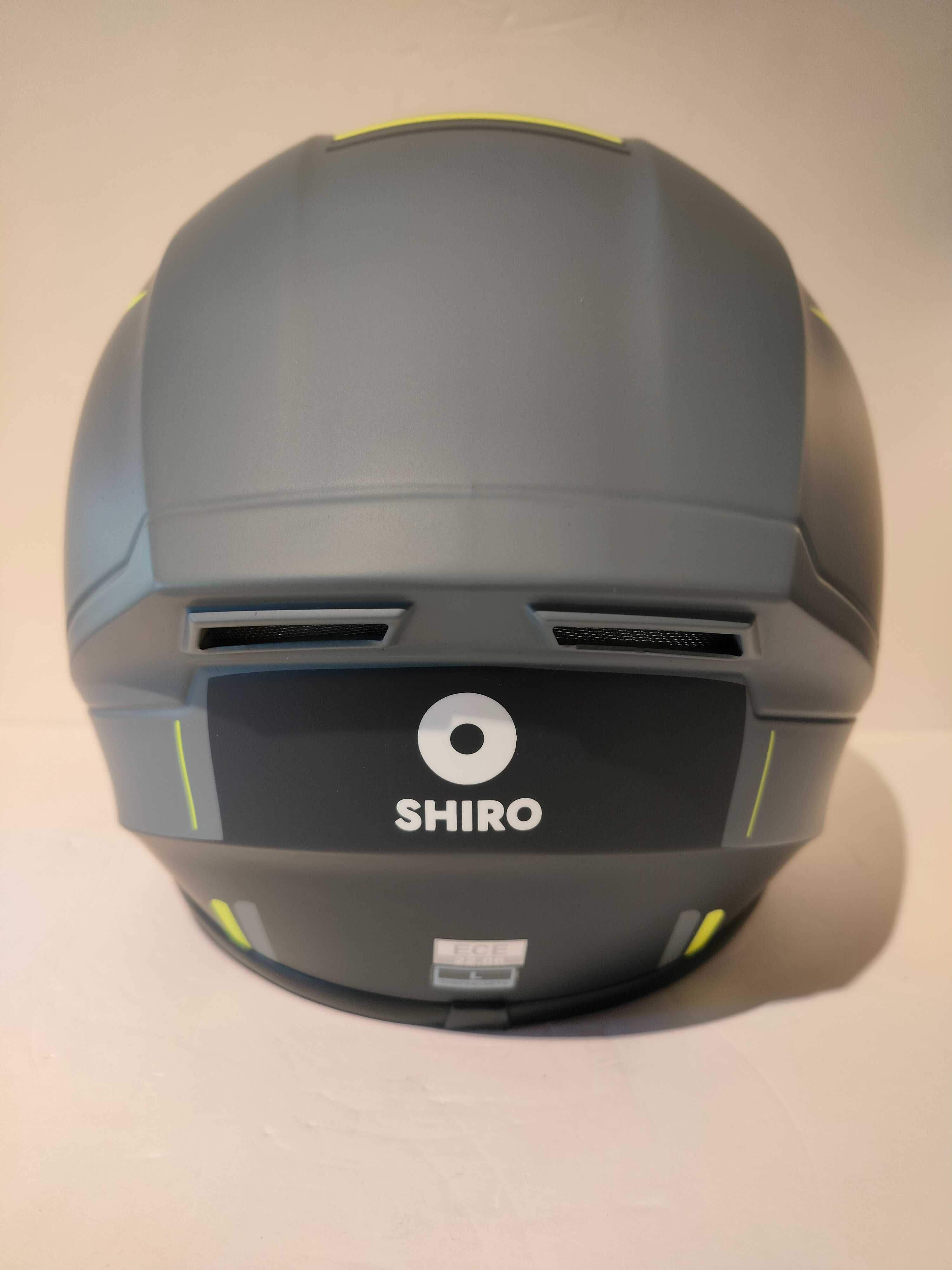 Capacete integral Shiro SH-870 mota scooter novo