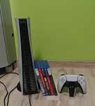 Konsola PS5 / pad / ładowarka / gry
