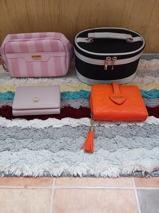 2 косметика +2кошелька в подарок