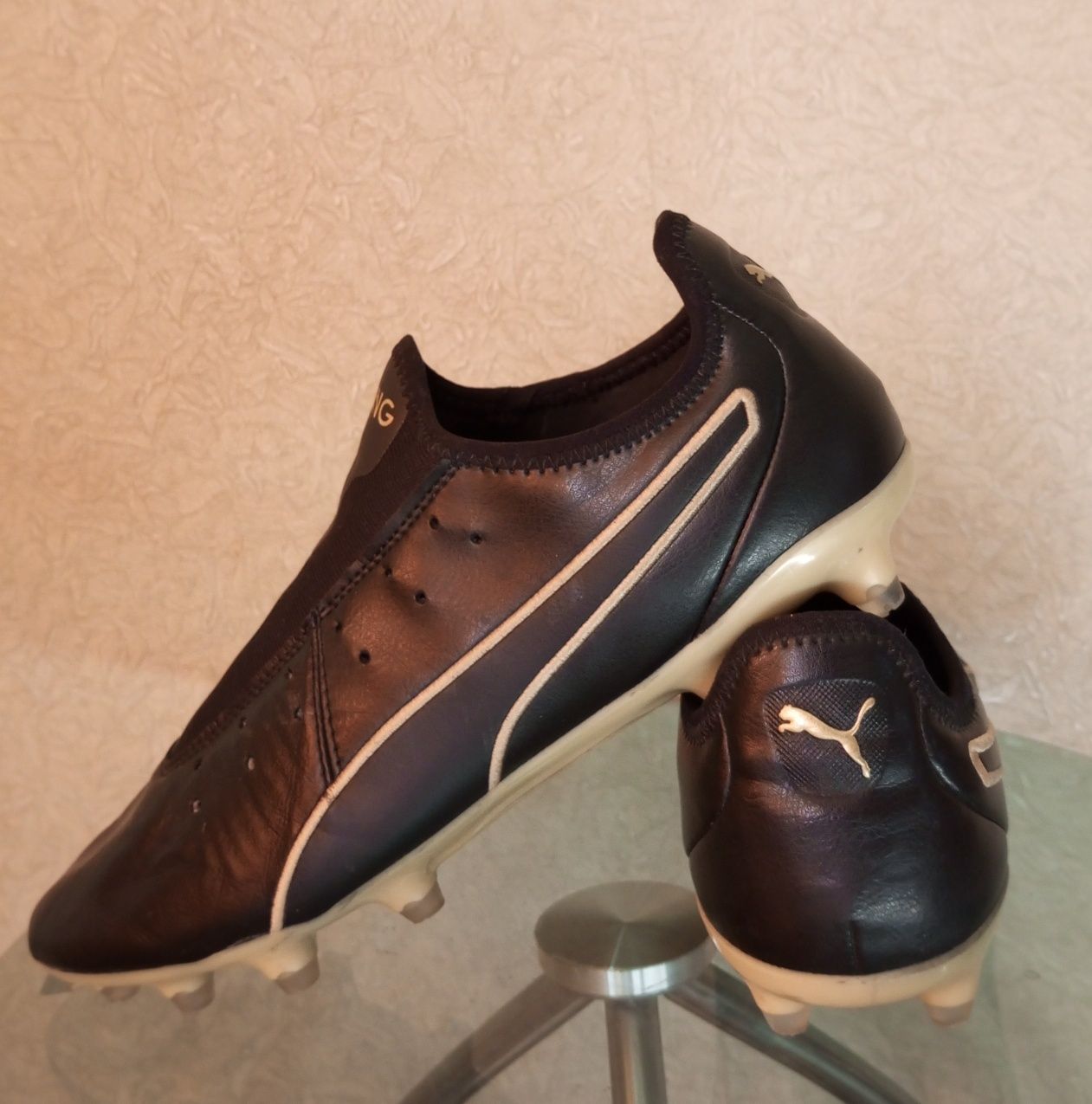 Кожаные бутсы/Puma/44,5