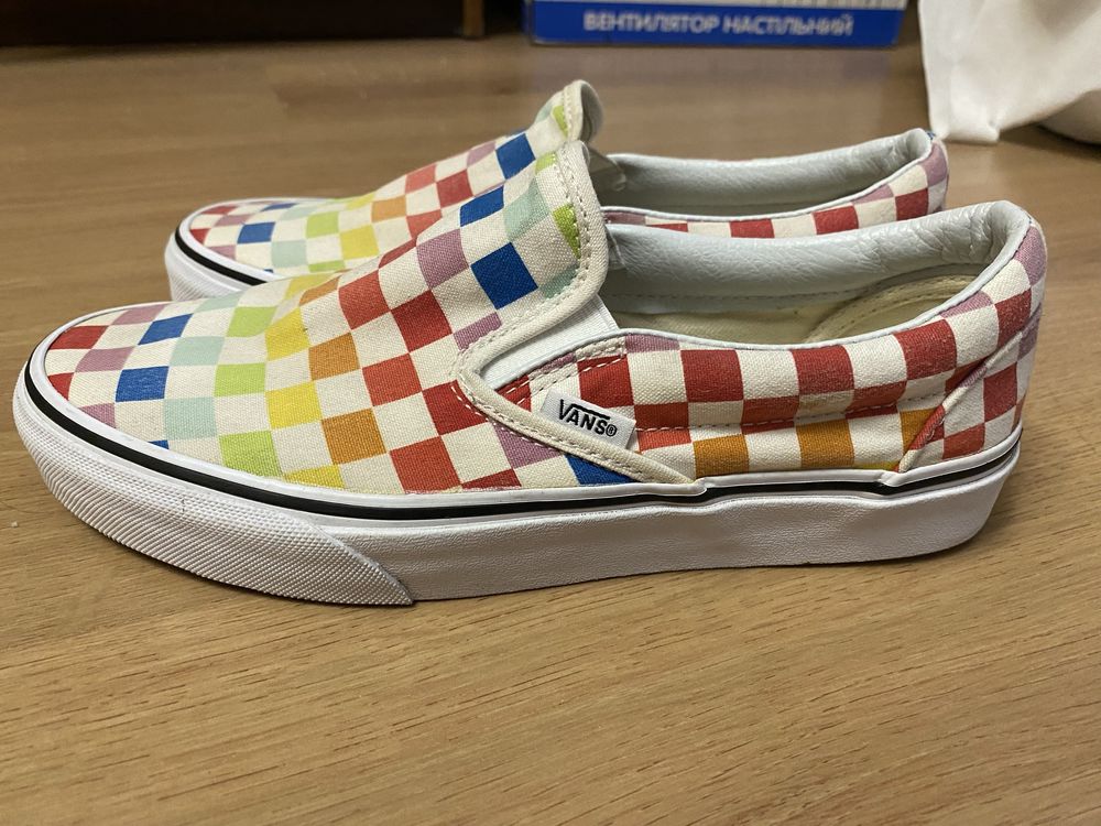 Vans сліпи 24.5 см різнокольорові