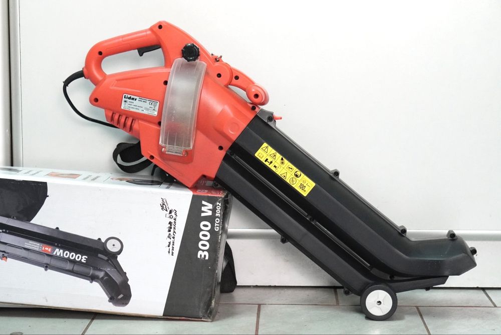 Dmuchawa do liści odkurzacz ogrodowy elektryczny Lider GTO 3002