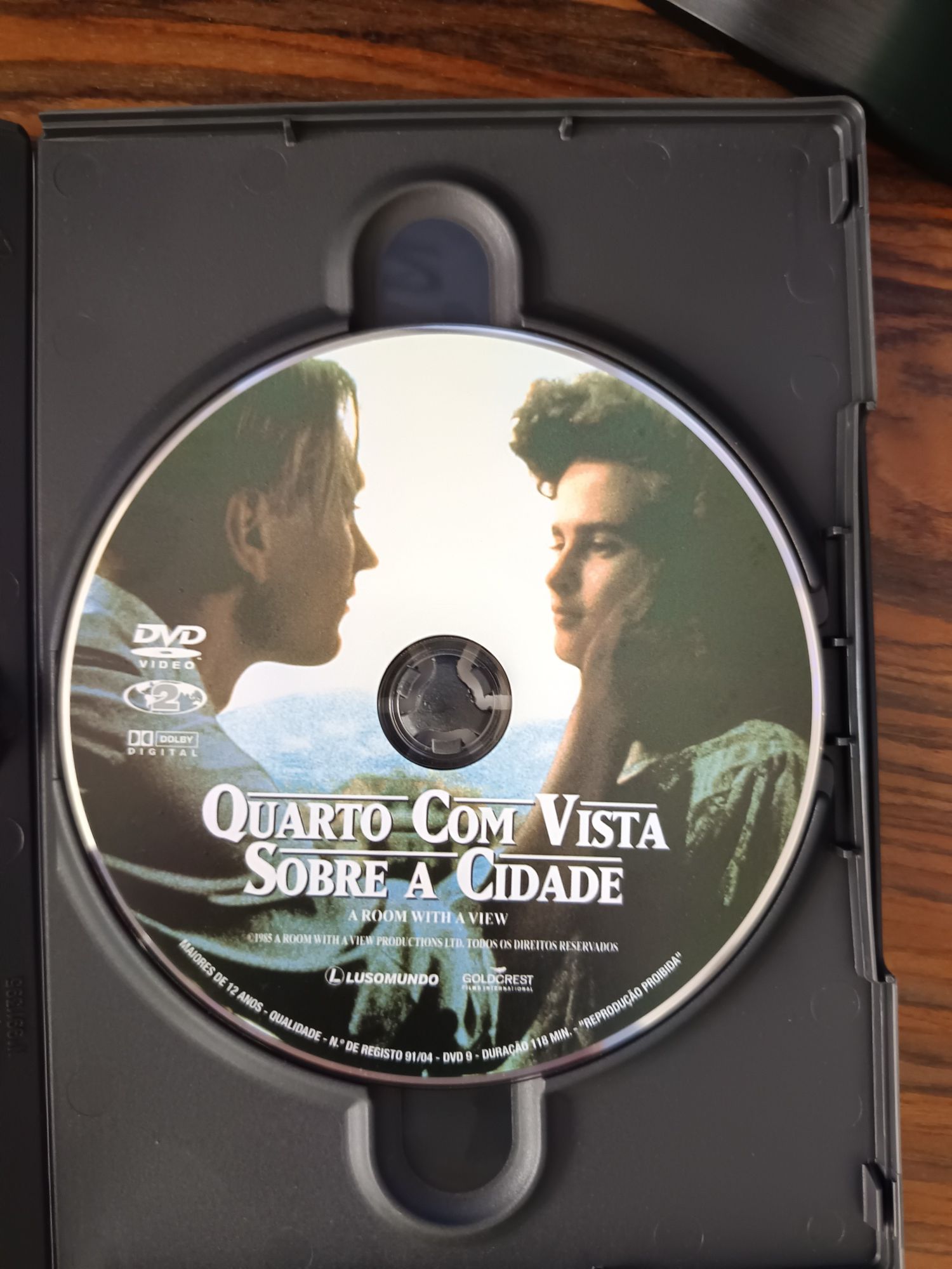 DVD quarto com vista para a cidade