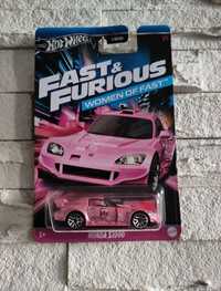 Honda S2000 Fast & Furious Women of Fast pink Hot Wheels