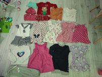 Zestaw ubrań 104 H&M sukienka bluzka spodnie spodenki bluza paka