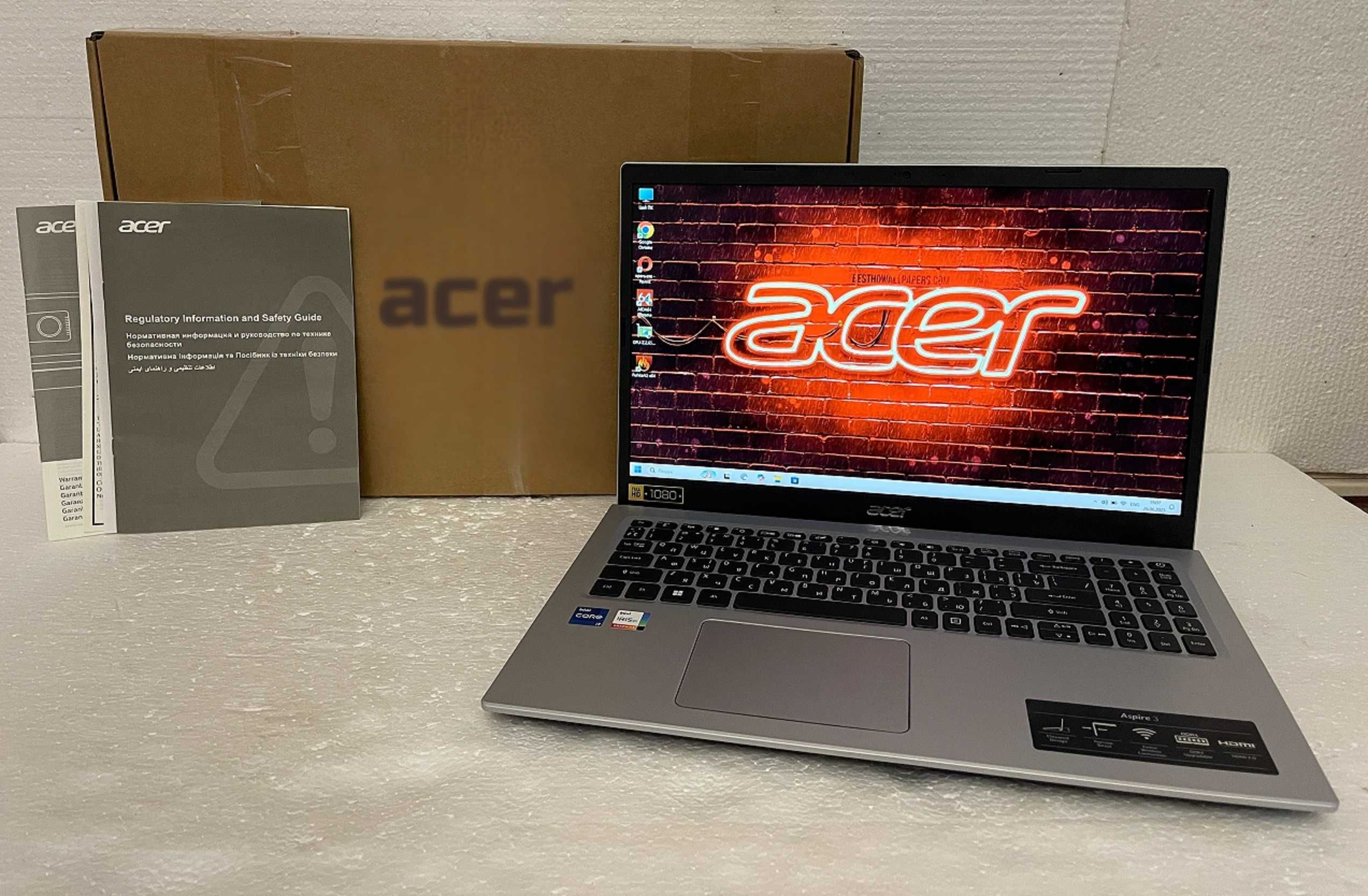 Игровой 2024!! ACER A315 + (Core i7 11" го покол) + 16 ГБ RAM + ИДЕАЛ!