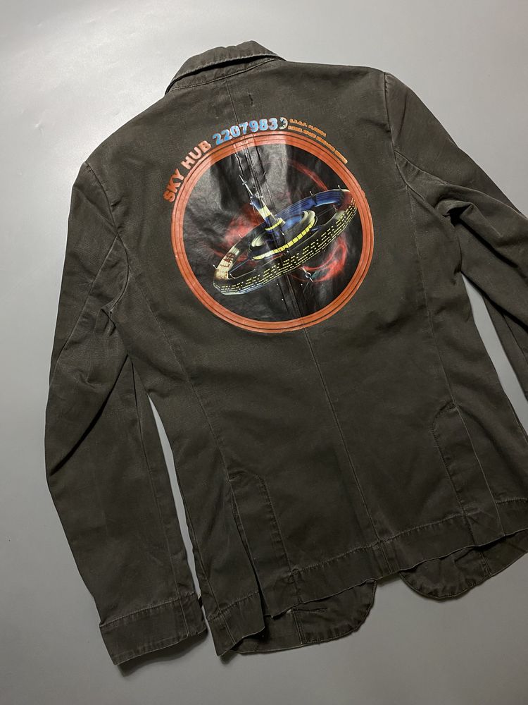 Редкий мужской Jacket Diesel x Space Sky hub vintage