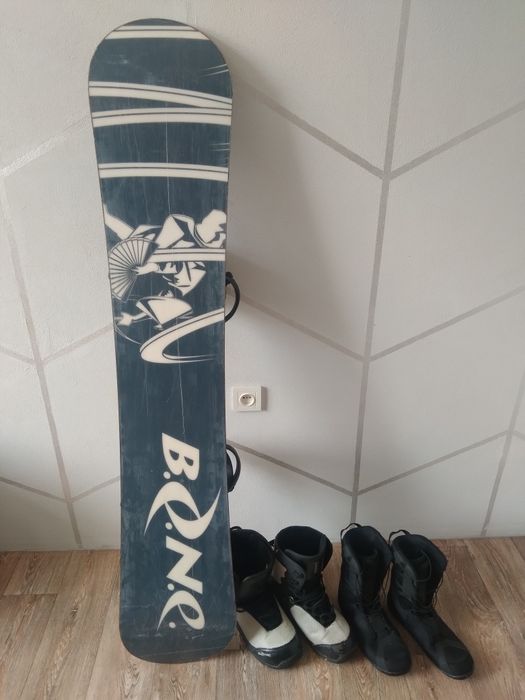 Сноуборд Bone 158 с ботинками 45р.