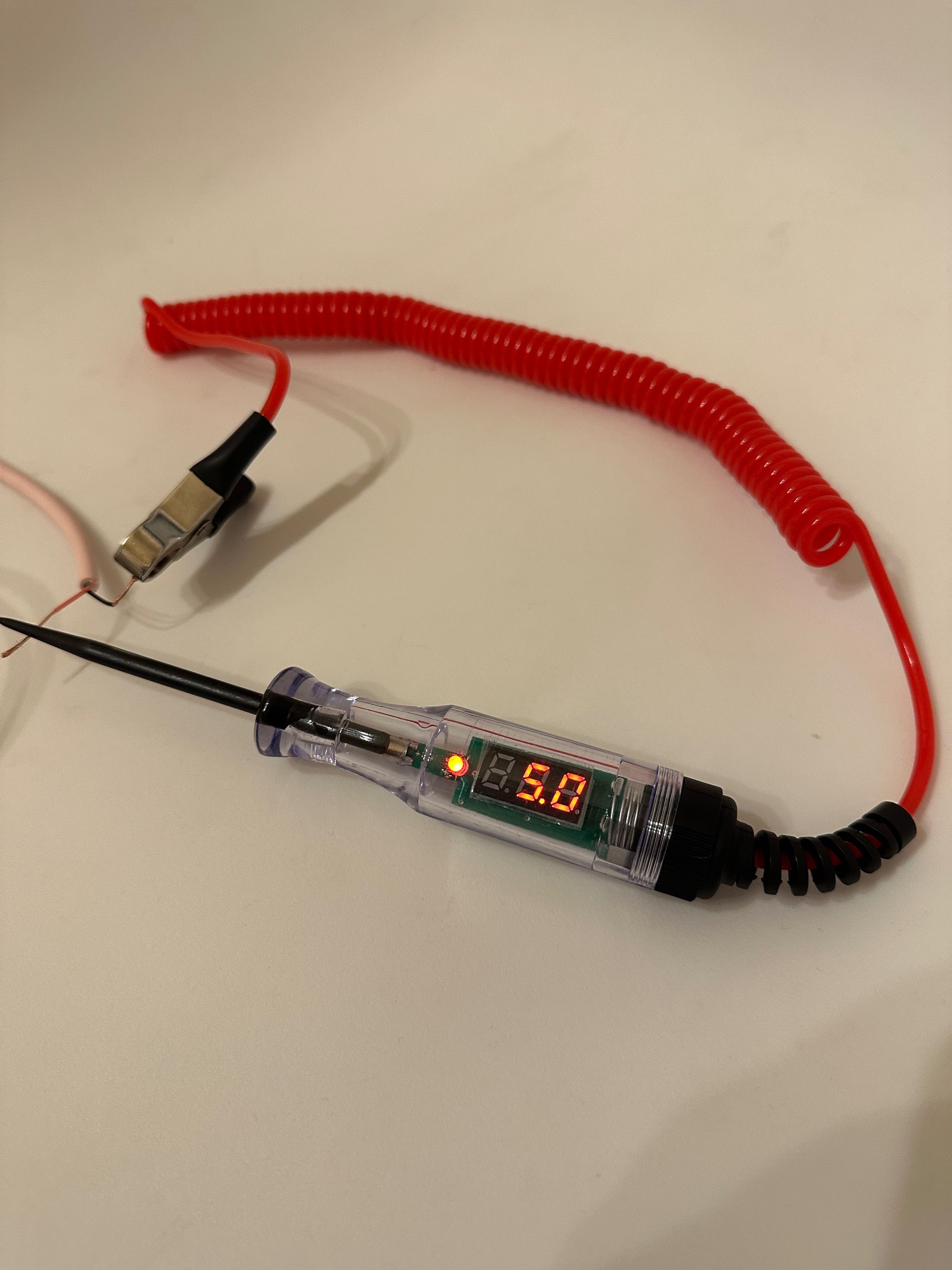 Tester próbnik napięcia prądu probówka 3V - 24V - 120V