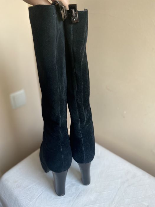 Замшеві зимові черевики Fabio Monelli