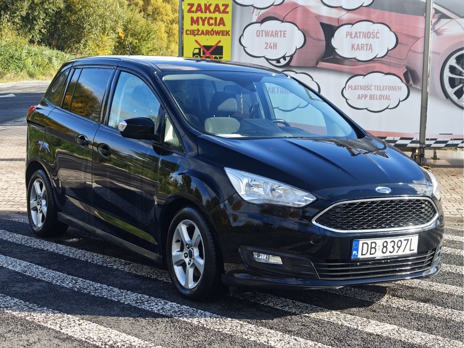 Ford C-Max Grand 1.0 EcoBoost 125 KM • 5-osobowy • 128 000 km