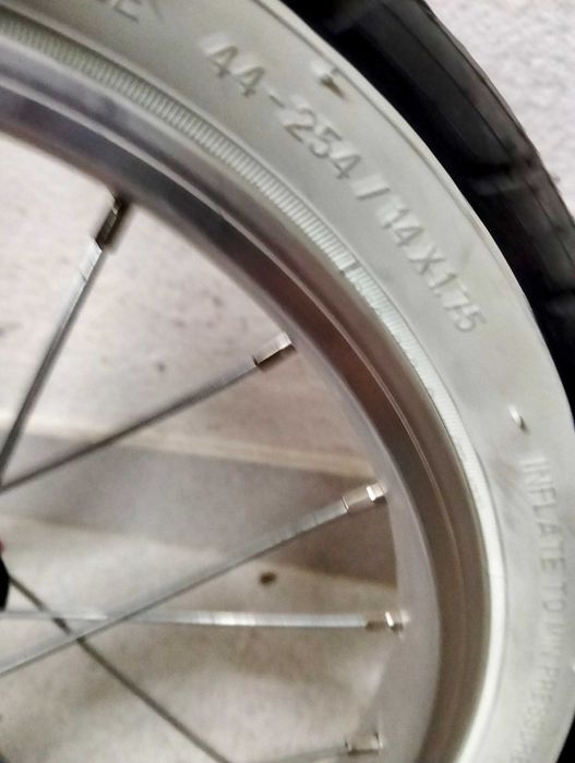 Bicicleta de criança UNICÓRNIO 14"btwin