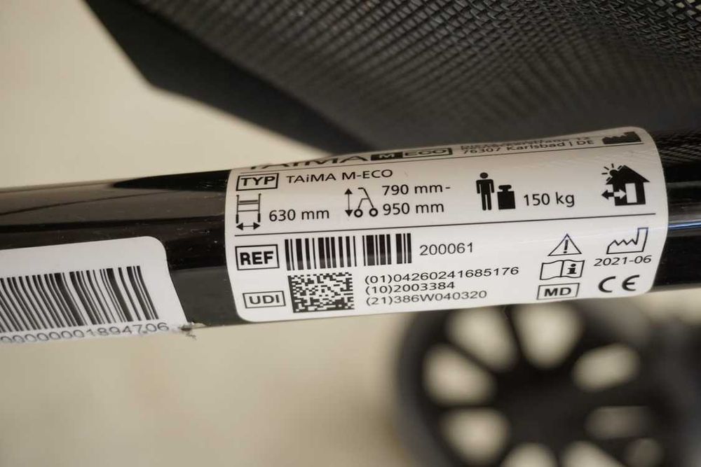 Chodzik Rollator Niemiecki dla Seniora Lekki DIETZ TAIMA M-ECO (d-951)