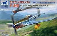 Bronco FB4012 North American F-51D Mustang Korean War 1/48  model do s