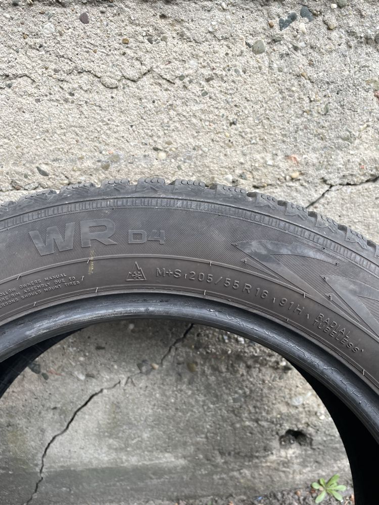 Opony premium Nokian WRD4  WR D4 205 55 R16 91H jak nowe stan idealny!