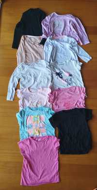 Conjunto t-shirt manga comprida/curta 4-5 anos