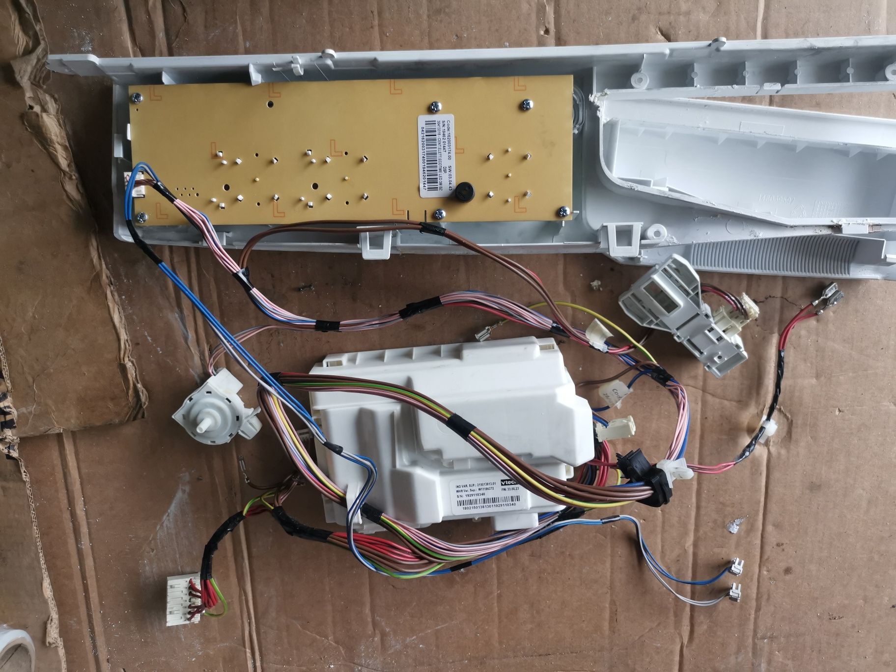 Moduł sterowania programator pralki Indesit części