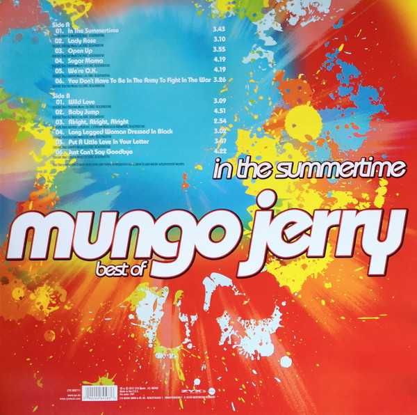MUNGO JERRY - In The Summertime ( Best Of)-LP-nowa , folia