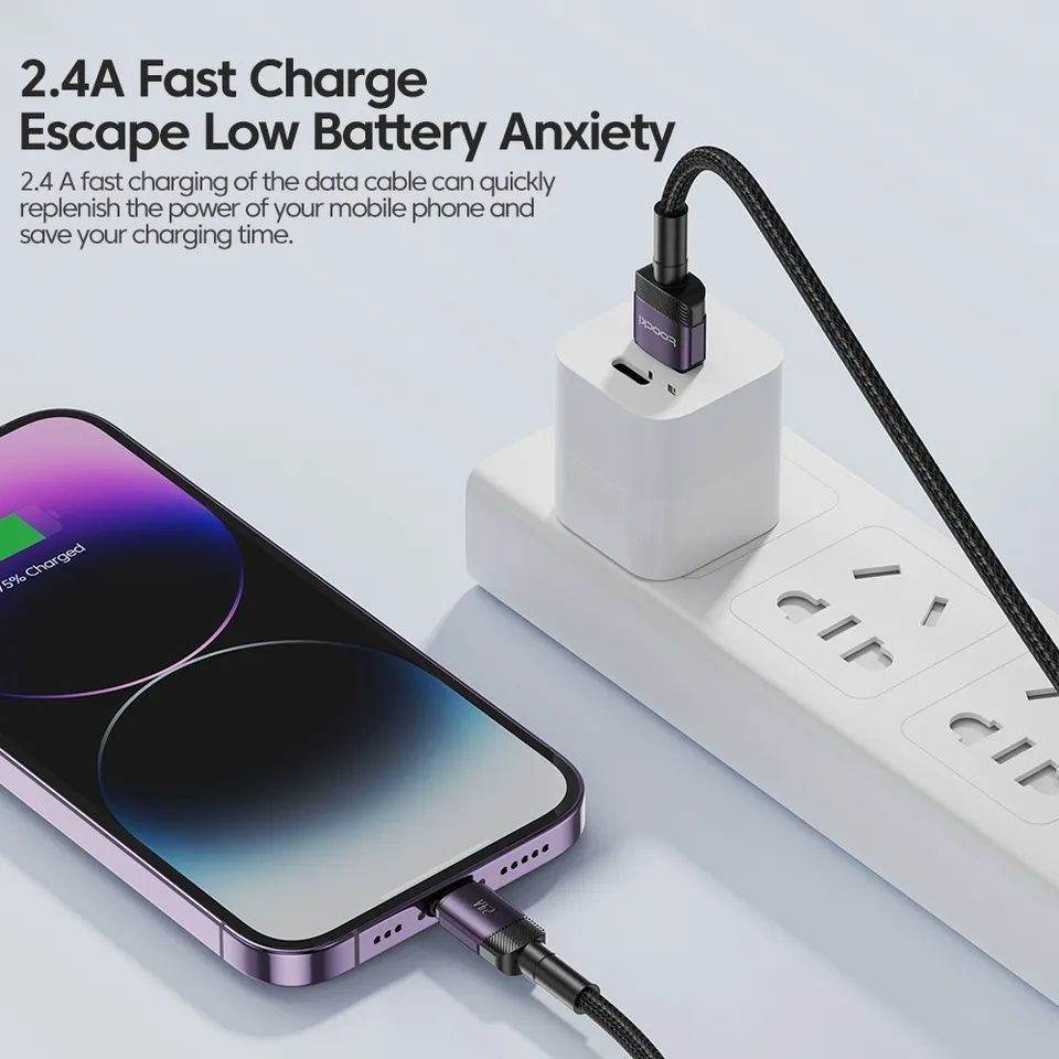 Короткий 50 см кабель iPhone Apple Lightning USB юсб зарядка пол-метра