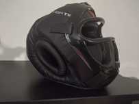 Novo! Capacete RDX SPORTS Guard Hgx T1 Grill Regular Preto (MMA, Boxe)